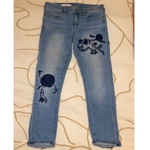 Anthropologie Capri Jeans Pilcro & the Letterpress